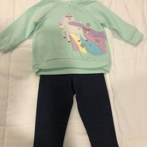 Unicorn Sweatshirt & Denim Jeans